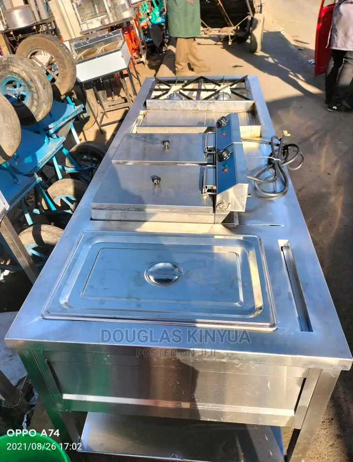 Combined Cooking Unit/ Combined Cooker(Stainless Steel Make)