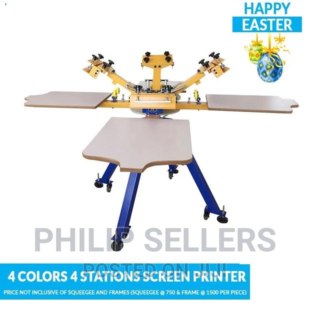 Printing Color/Station: 4 Colors and 4 Stations - main view