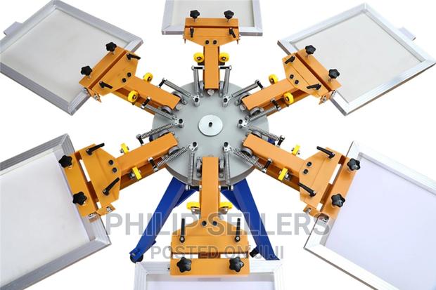 6 Color 6 Station Screen Printing Machine - thumbnail 3