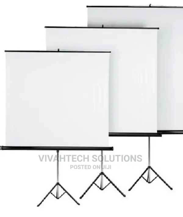 Lightwave Tripod Projector Screen 200cmx200cm {LW 80"By80"}