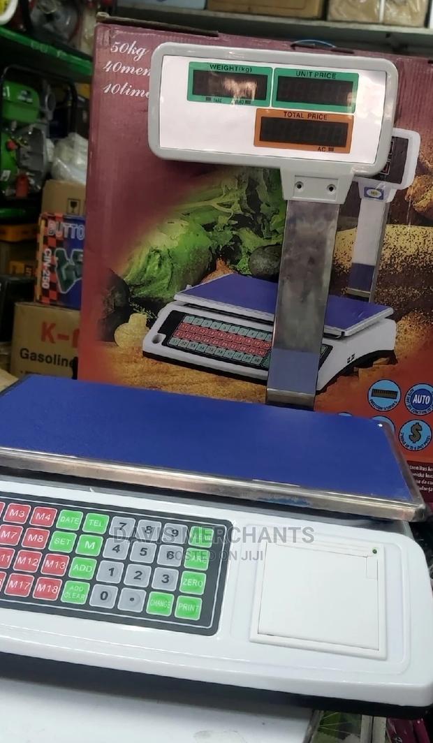 Digital Computing and Printing Scale