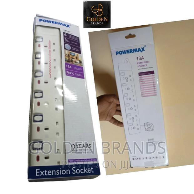 Powermax Brandnew Original 6-Way Socket Extension- 3meters - main view