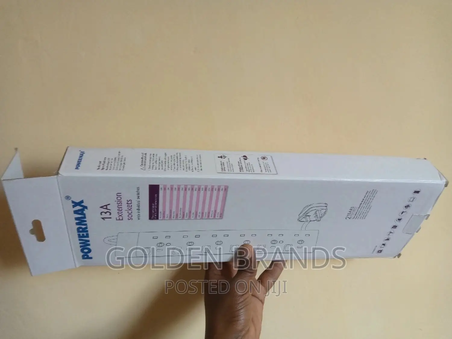 Powermax Brandnew Original 6-Way Socket Extension- 3meters