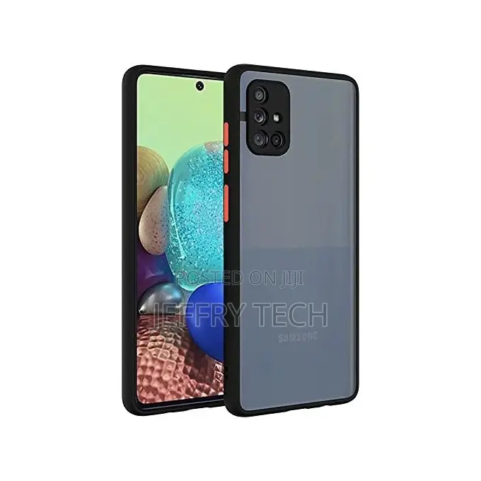 Samsung Galaxy A71 Slim Fit Cover With Soft Edges Camera P