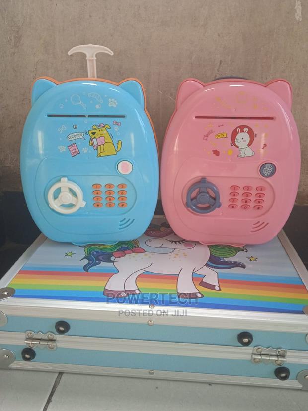 Piggy Bank With Fingerprint
