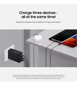 Original Samsung 65W PD Power Adapter Trio