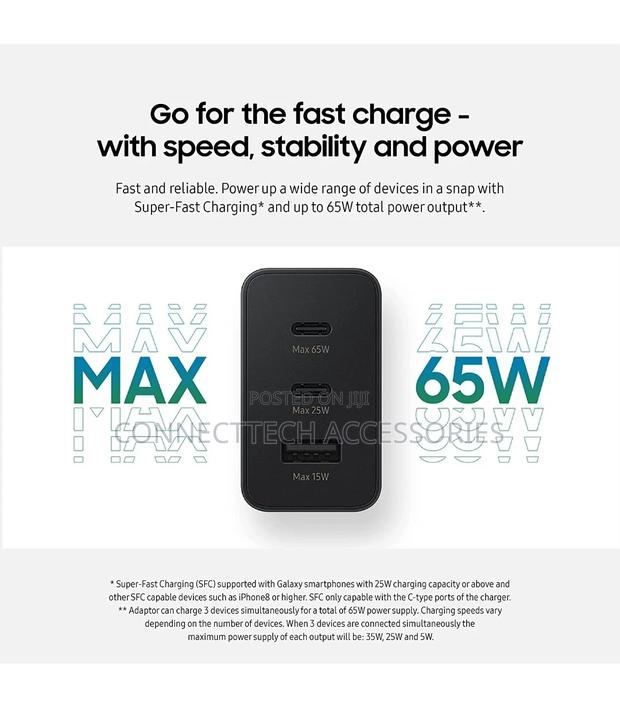 Original Samsung 65W PD Power Adapter Trio - thumbnail 4
