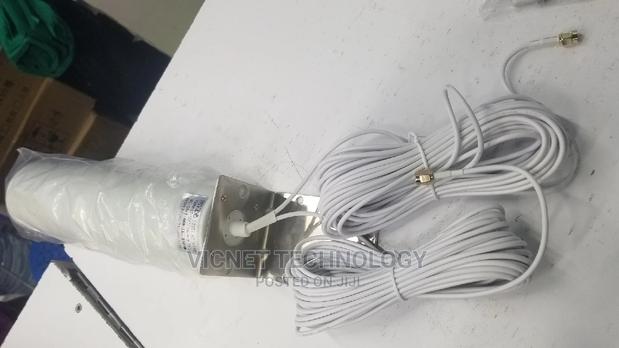 Outdoor 4G OMNI Router Antenna With 10M SMA Cable