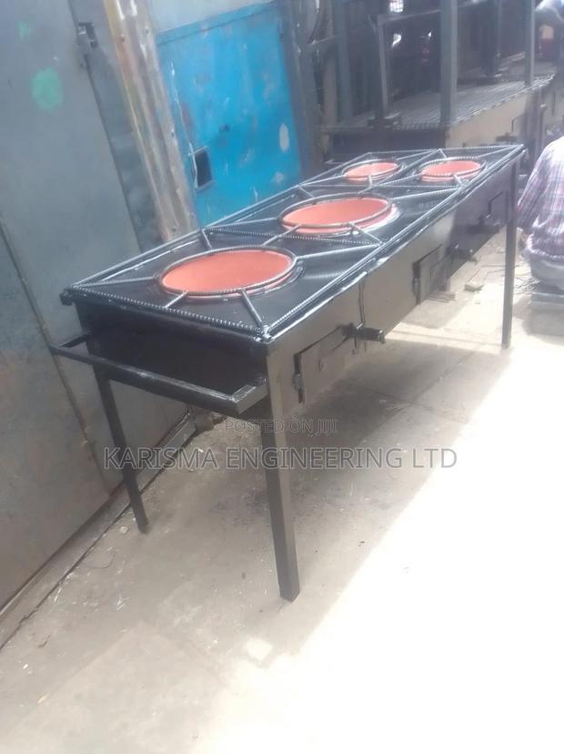 4 Jikos Charcoal Cooking Range - main view