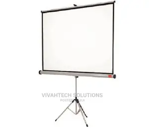 96" X 96" Portable Tripod Projector Projection Screen
