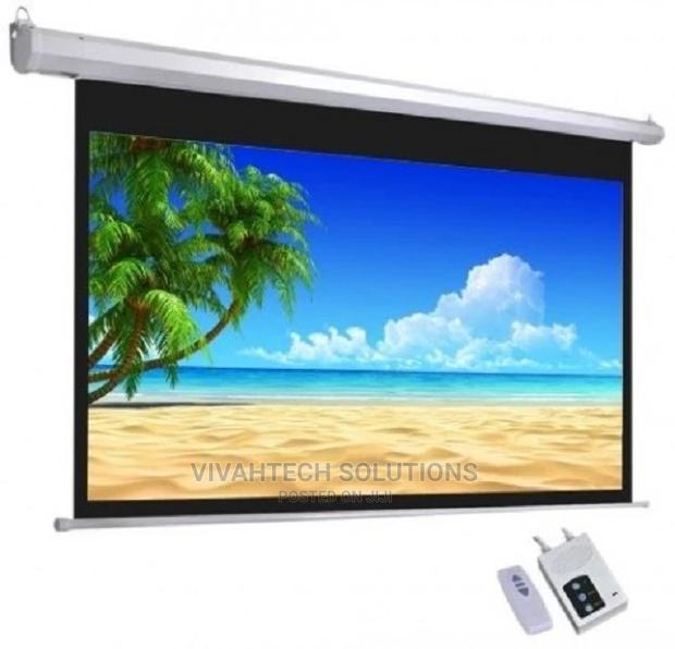Electric Projector Screen 240cm X 240cm (96"X96") - main view