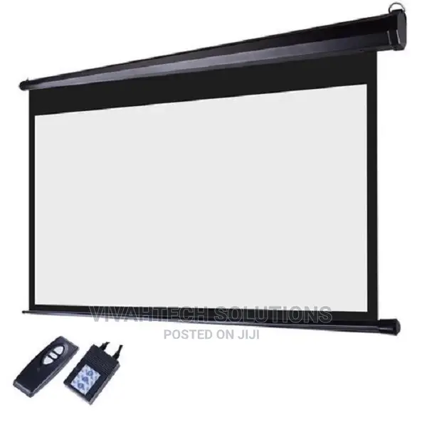 Lightwave Electric Projector Screen 96*96" Inches 240*240CM