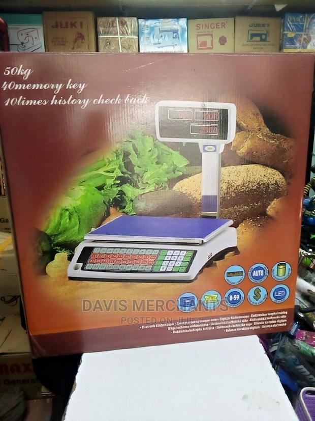 Digital Weighing Scale 50kg - main view