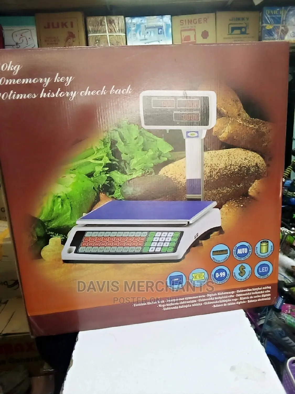 Digital Price Printing Scale