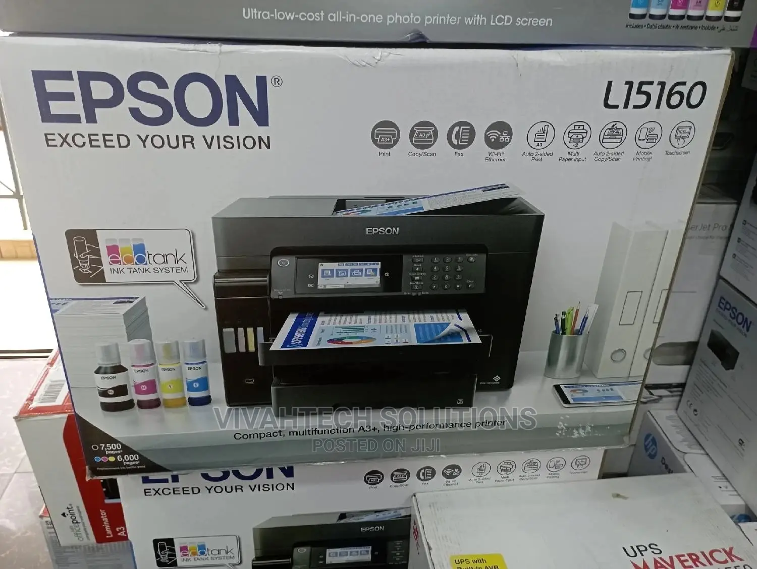 Epson L15160 Multifunction Wireless New A3+ Printer
