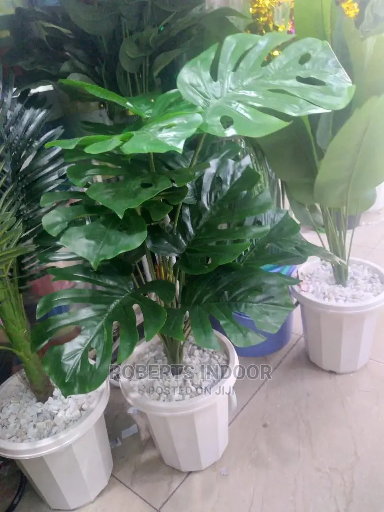 Green Artificial Flower Plant