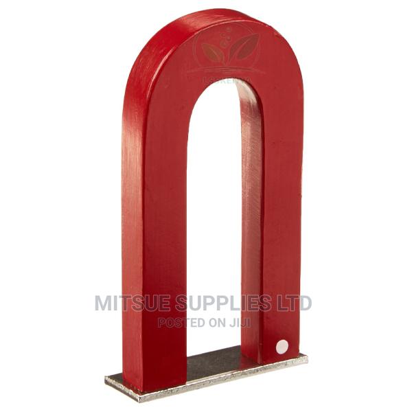 U Shaped Magnet 4"- High Power Alnico - thumbnail 2