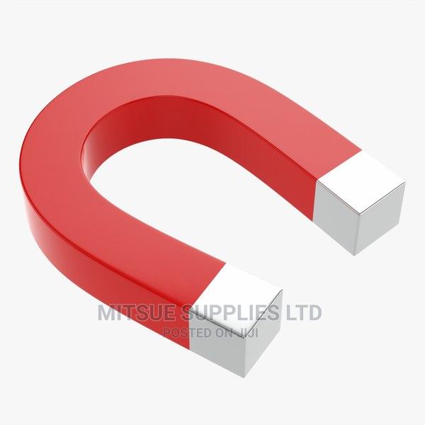 U Shaped Magnet 8 Inch- High Power Alnico - thumbnail 3