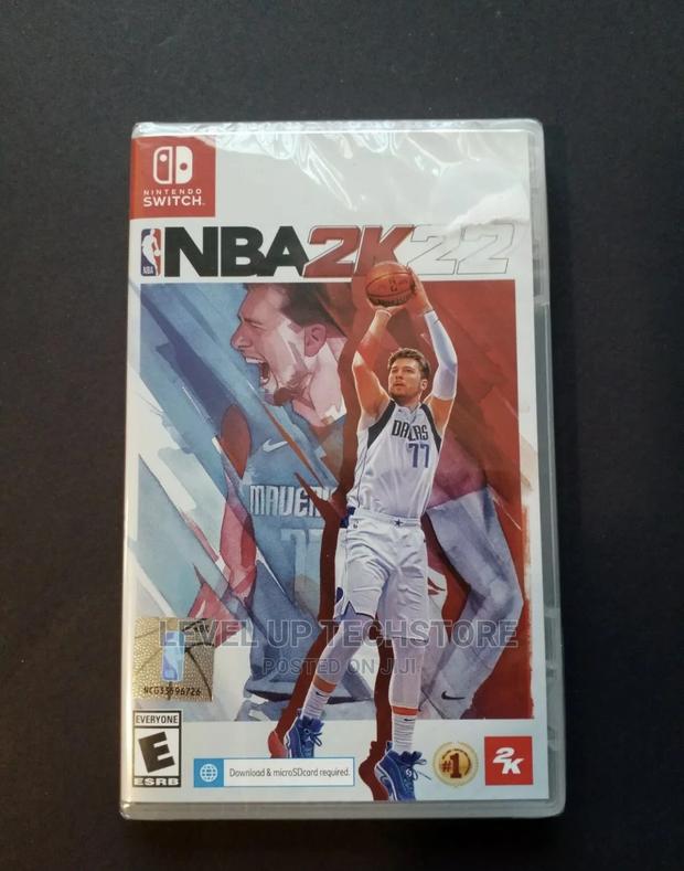 NBA2K22 Nintendo Switch Game - Brand New - main view