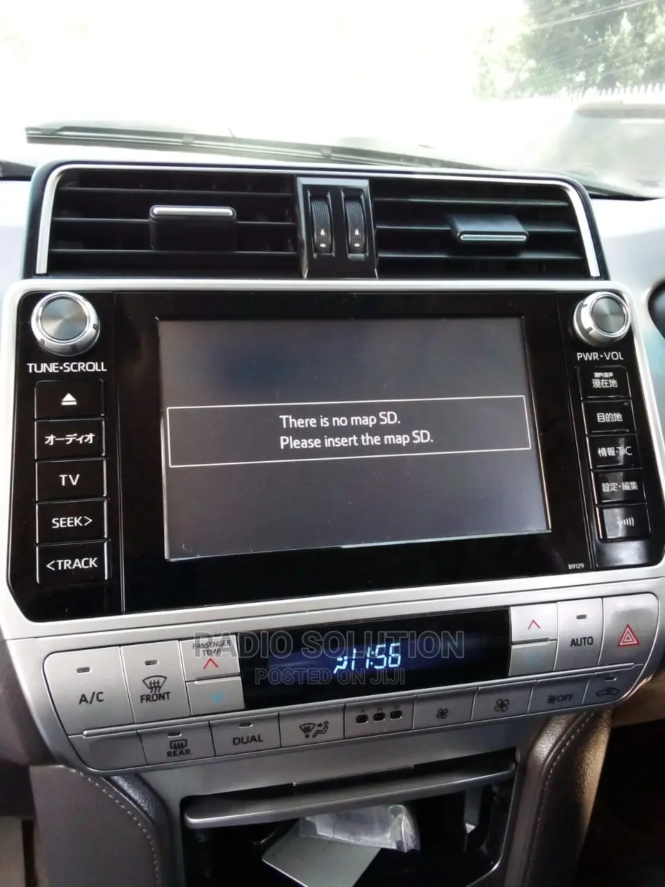 Toyota Prado Map Sd Card Error Solution
