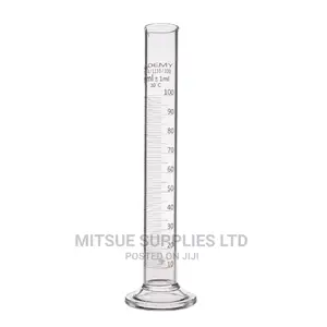 A Set of 10 Measuring Cylinder 5ml Glass (Griffchem)