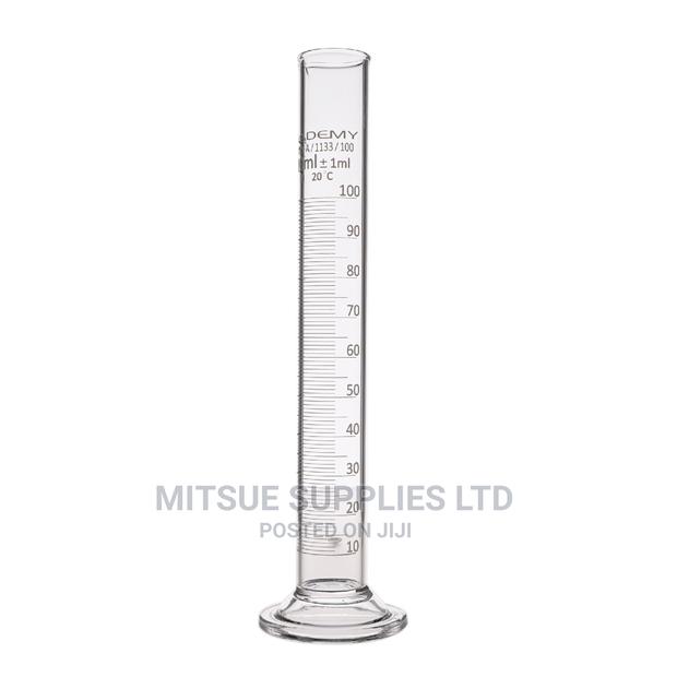 A Set of 10 Measuring Cylinder 5ml Glass (Griffchem)