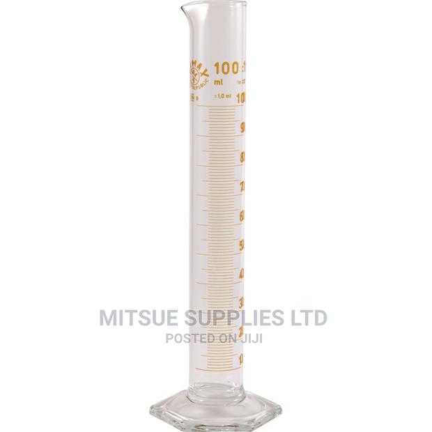A Set of 10 Measuring Cylinder 25ml Glass (Griffchem)