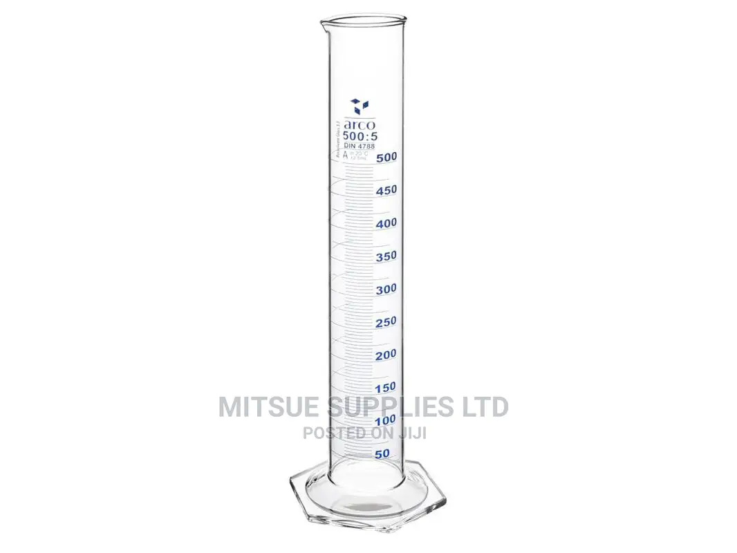 A Pair of Measuring Cylinder 1000ml Glass (Griffchem)