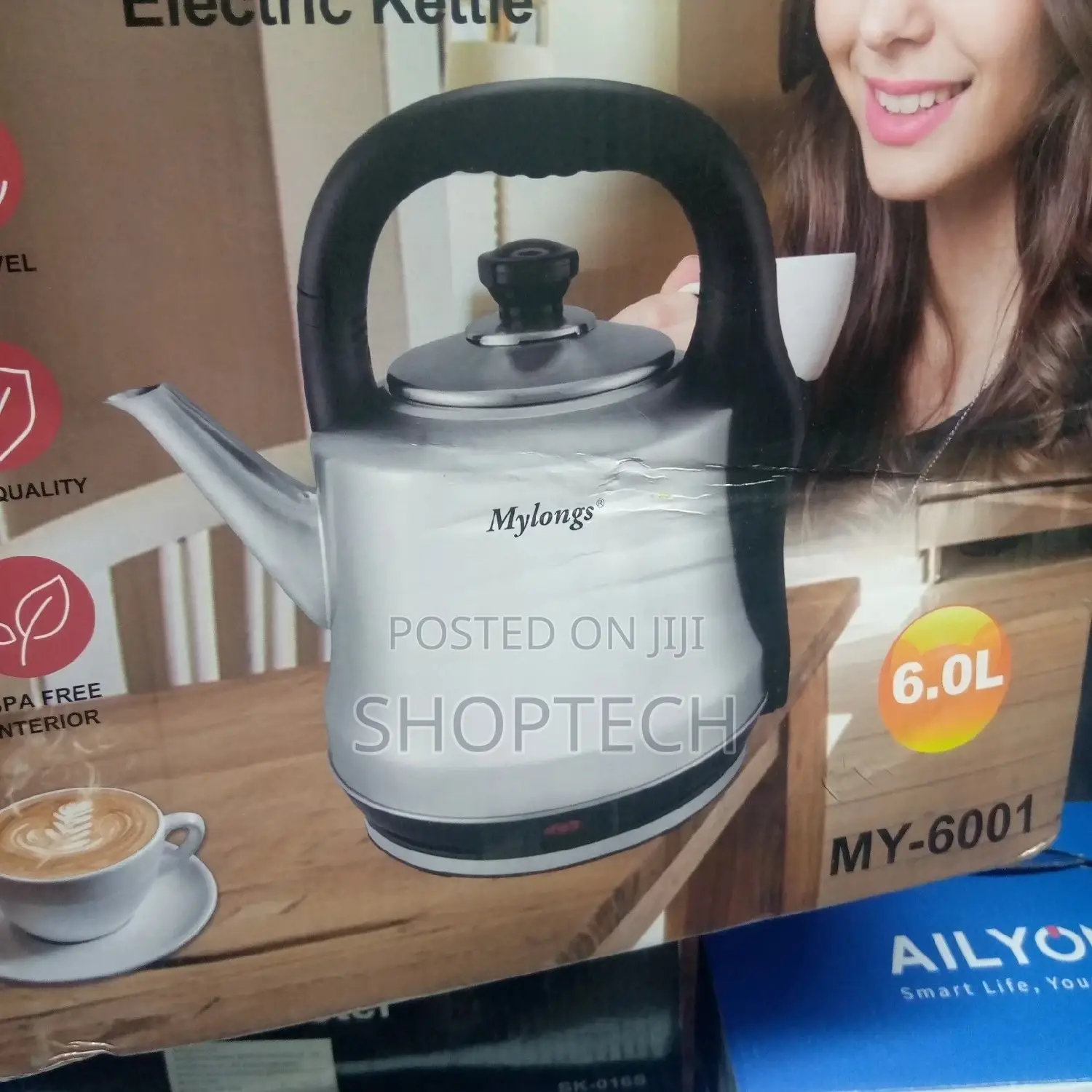 6.0 Liters Mylong Electric Kettle