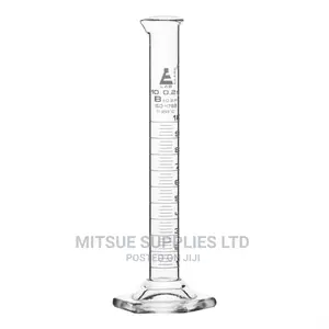 Pair of Measuring Cylinder 100ml Glass ( Borosil)