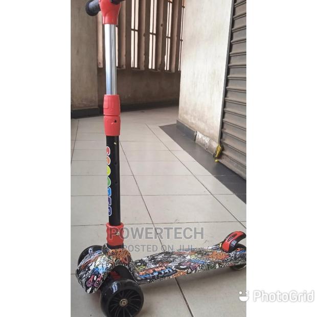 Kids Scooter With Lights - main view