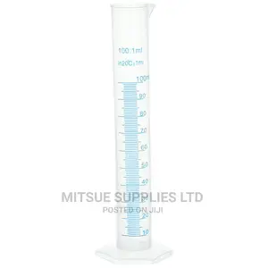 A Set of 10 Measuring Cylinder 25ml Plastic