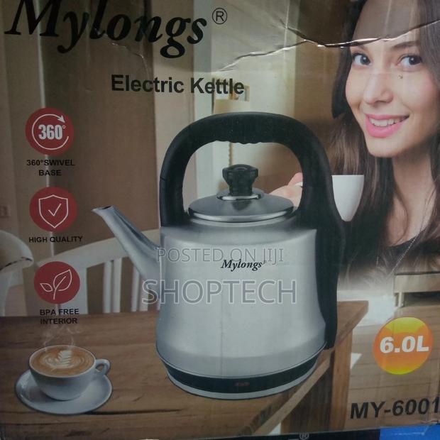 6L Mylong Stainless Electric Kettle