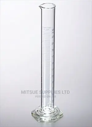 Pair of Measuring Cylinder 100ml Glass ( Pyrex)