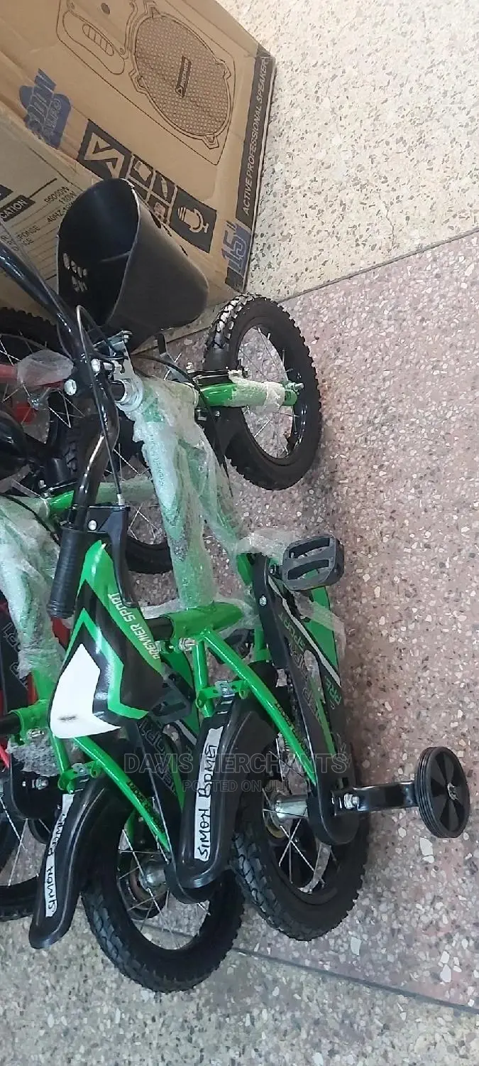 Kids Size 12 Bikes With Water Bottle