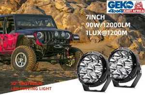 GEKO EA Spotlight 4X4 Offroad 7 Inch Driving Light G-Sl-D070