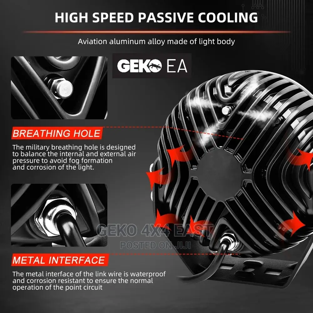 GEKO EA Spotlight 4X4 Offroad 7 Inch Driving Light G-Sl-D070