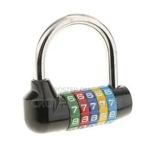Resettable 5 Digit Combination Lock