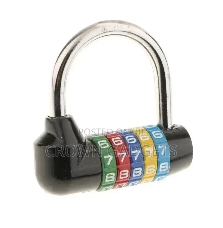 Resettable 5 Digit Combination Lock