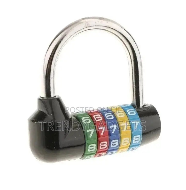 Resettable 5 Digit Combination Lock