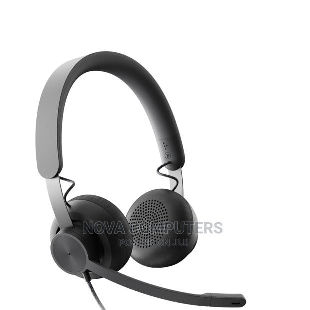Logitech Zone Wired for MSFT - Graphite Usb - 981-000870 - main view