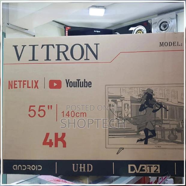 Vitron 55 Inches Smart Android Tv. - thumbnail 2