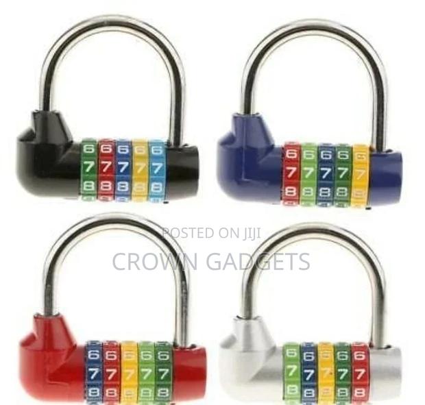 Durable 5 Digit Combination Lock - main view