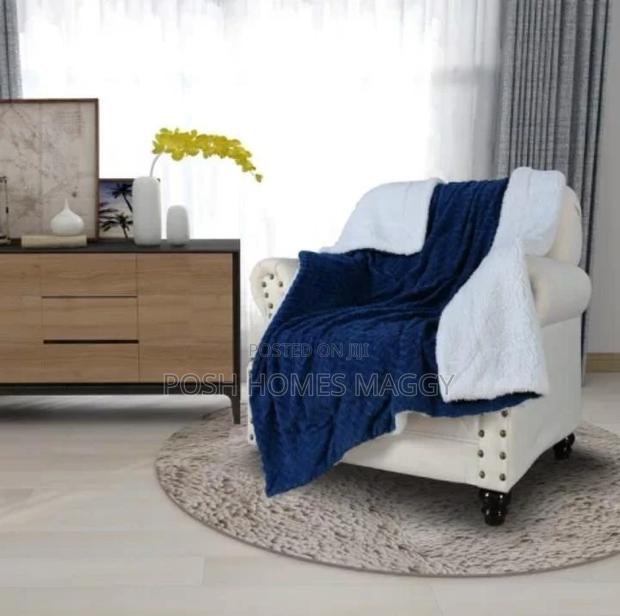 Flannel Sherpa Throw Blankets - main view