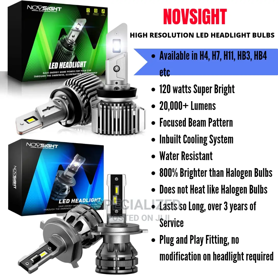 NOVSIGHT Brightest High Quality Headlight Car Led Bulbs