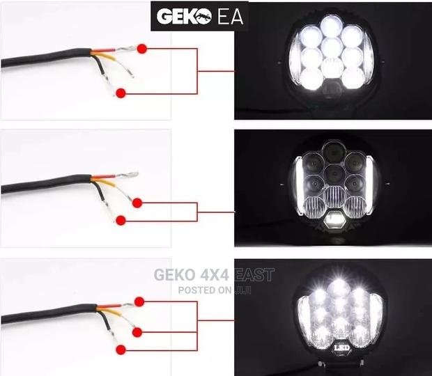 5 Inch White Side Shooters Combo Beam, 4X4 Driving Light - thumbnail 8