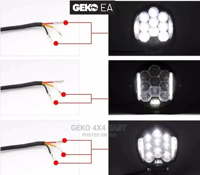 5 Inch White Side Shooters Combo Beam, 4X4 Driving Light