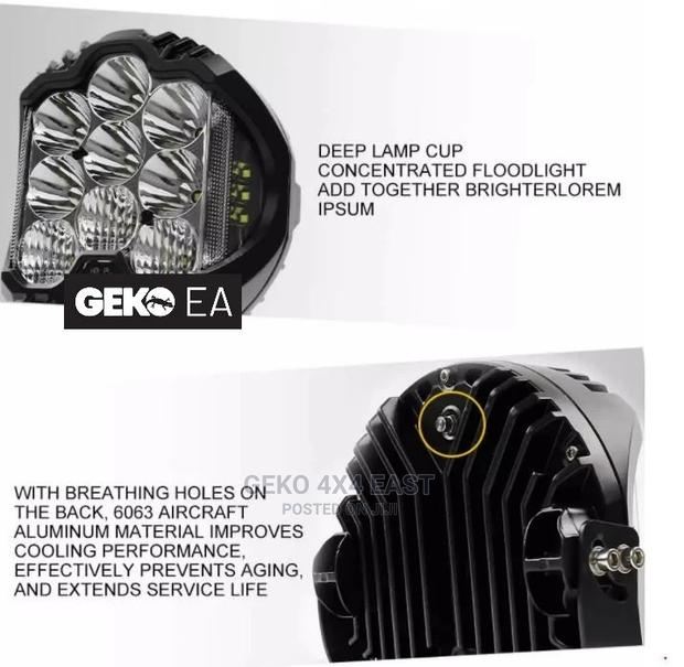 5 Inch White Side Shooters Combo Beam, 4X4 Driving Light - thumbnail 7