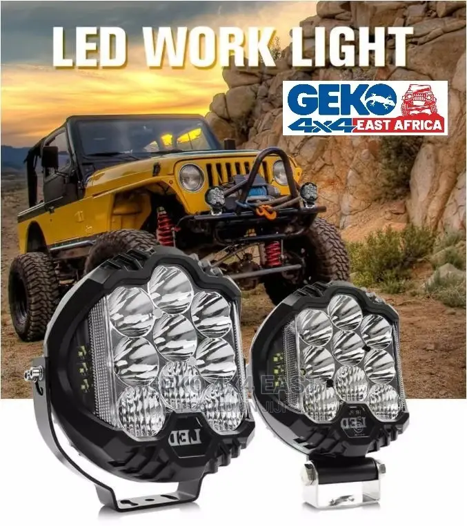 5 Inch White Side Shooters Combo Beam, 4X4 Driving Light