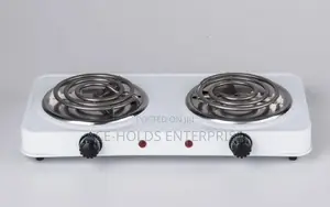 Rashnik 2 Burner Electric Hot Coil Plate.